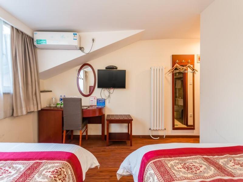 Greentree Inn Beijing Changping District Beiqijia Future Science & Technology City Business Hotel מראה חיצוני תמונה