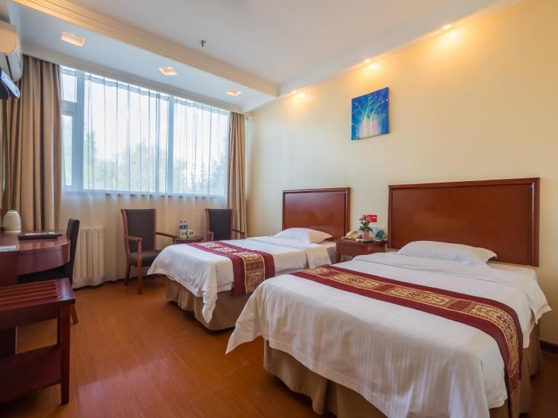 Greentree Inn Beijing Changping District Beiqijia Future Science & Technology City Business Hotel מראה חיצוני תמונה